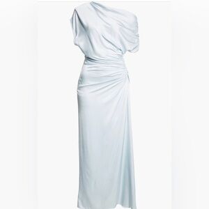 ALC Penny Ruched one shoulder satin gown size 4